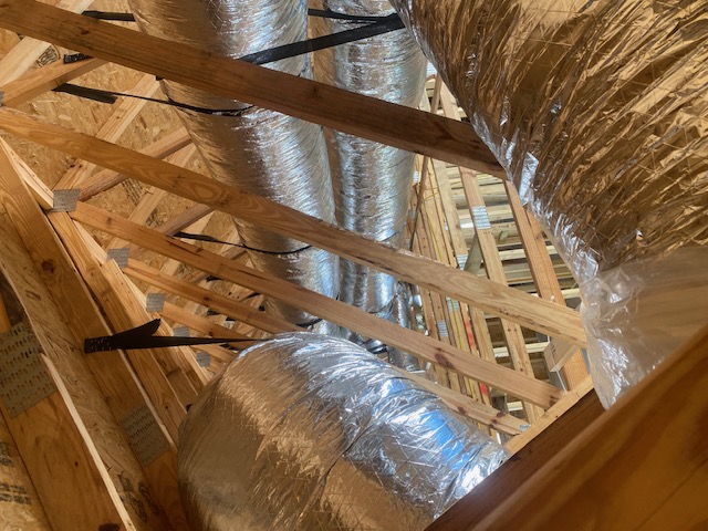 Ductwork Trunk lines installed